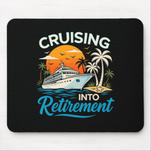 In den Ruhestand kreuzen Tropische Kreuzfahrt Lust Mousepad
