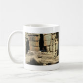 In den Ruinen spielen ... Ta Prohm, Kambodscha Kaffeetasse (Links)