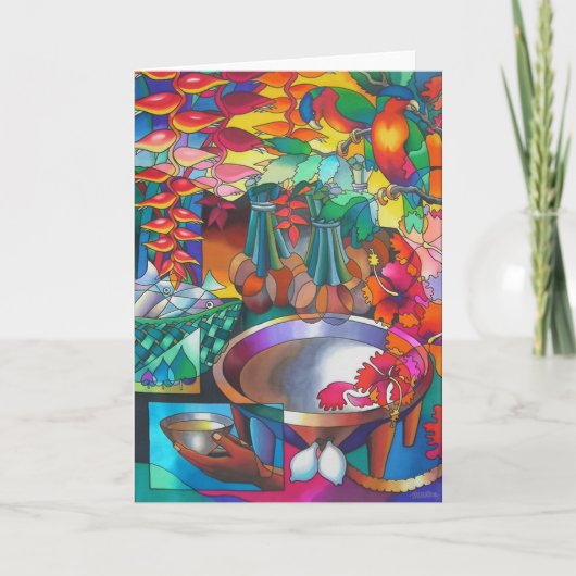 "IN DEN SCHATTEN SCHLAFENriesigen BERGES III " Karte (Vorderseite)