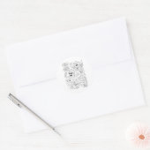 In den Schulmodus umsteigen - Funny Summer Brain C Runder Aufkleber (Umschlag)