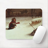 In den Schwierigkeiten Mousepad (Mit Mouse)