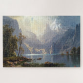 In den Sierras, Lake Tahoe, Albert Bierstadt Puzzle (Horizontal)