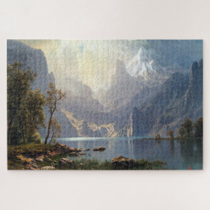 In den Sierras, Lake Tahoe, Albert Bierstadt Puzzle