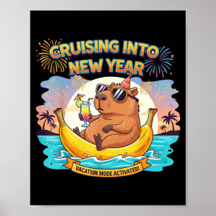 In den Silvesterabend 2026 cruisen - passende Part Poster