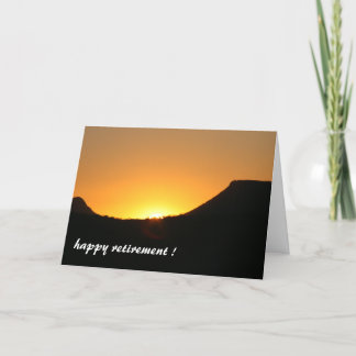 in den Sonnenuntergang Karte