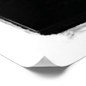 In den Sonnenuntergang Poster (Ecke)