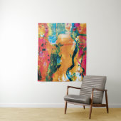 In den Sonnenuntergang. Wandteppich (Beispiel)