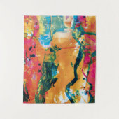 In den Sonnenuntergang. Wandteppich (Vorderseite)