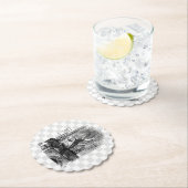 In den Spiegel Untersetzer (Vor Ort)