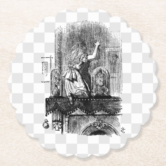 In den Spiegel Untersetzer (Vorderseite)