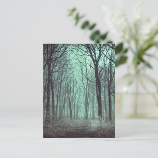 In den Spuk Wald Postkarte (Stehend Vorderseite)