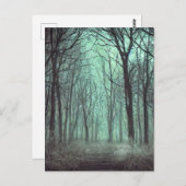 In den Spuk Wald Postkarte (Vorne/Hinten)