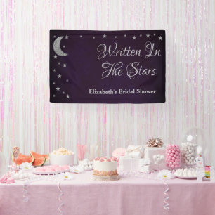In den Sternen Geschriebene Babyparty der Braut Banner
