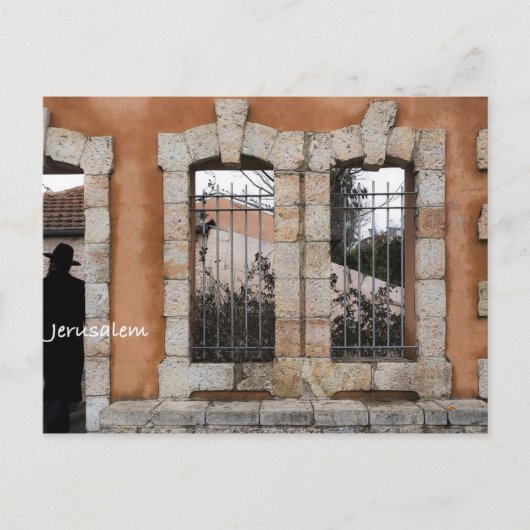 In den Straßen von Jerusalem Postkarte (Vorderseite)