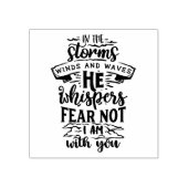 In den Sturmen kursieren Wellen und Wellen Gummistempel (Prägung)