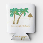 In den Tropen einladen Dosenkühler (Rückseite)