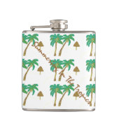 In den Tropen einladen Flachmann (Vorderseite)