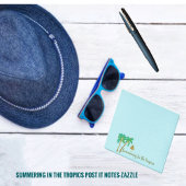 In den Tropen einladen Post-it Klebezettel