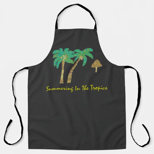In den Tropen einladen Schürze (Vorderseite)