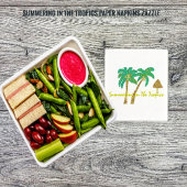 In den Tropen einladen Serviette