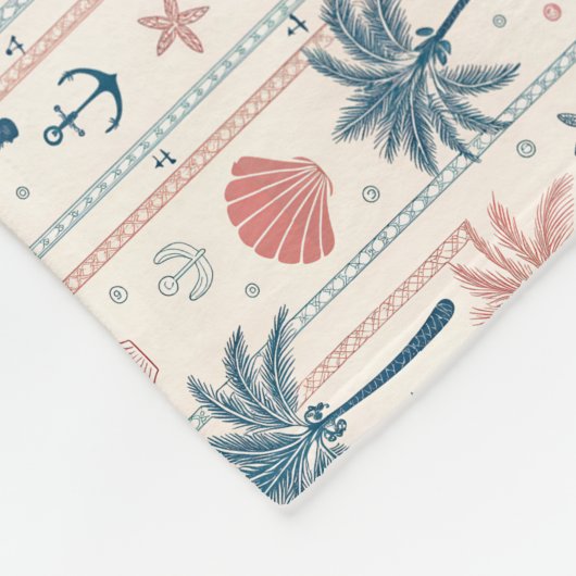 In den Tropen scheint sich die Zeit zu verlangsame Fleecedecke (Ecke)