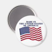 IN DEN USA! MAGNET (Vorderseite/Rückseite)