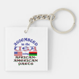 In den USA unter Verwendung afrikanisch-amerikanis Schlüsselanhänger