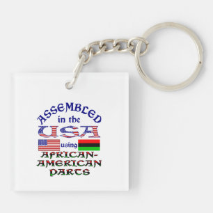 In den USA unter Verwendung afrikanisch-amerikanis Schlüsselanhänger