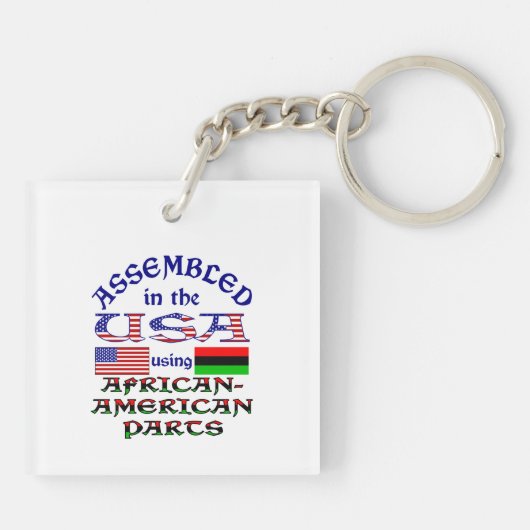 In den USA unter Verwendung afrikanisch-amerikanis Schlüsselanhänger (Rückseite)