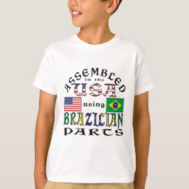 In den USA unter Verwendung brasilianischer Teile  T-Shirt