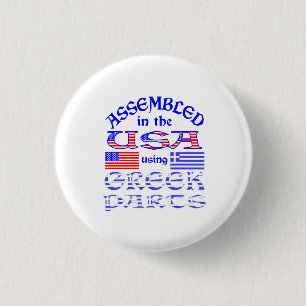 In den USA unter Verwendung griechischer Teile mon Button
