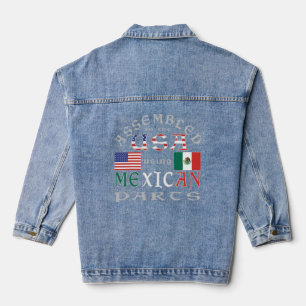 In den USA unter Verwendung mexikanischer Teile mo Jeansjacke