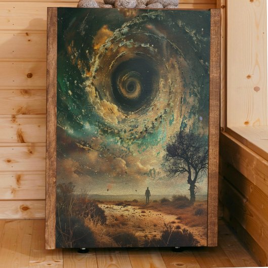 In den Vortex-Decoupage Seidenpapier
