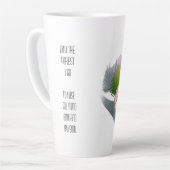 IN DEN WALD - Chow-Latte-Tasse Milchtasse (Linke Ecke)