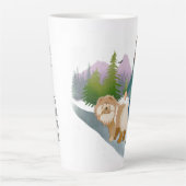 IN DEN WALD - Chow-Latte-Tasse Milchtasse (Vorderseite)