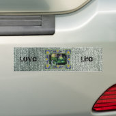 In den Wald, das Leben in der Liebe Autoaufkleber (Auf Auto)