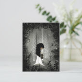 In den Wald der Lichtpostkarte Postkarte (Stehend Vorderseite)