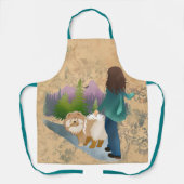 IN DEN WALD GEHE ICH IN DIE Schürze (Vorderseite)