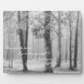 In den Wald gehe ich ... Mein Soul suchen Fotoplatte (Vorderseite)