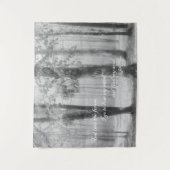 In den Wald gehe ich ... Mein Soul suchen Wandteppich (Vorderseite)