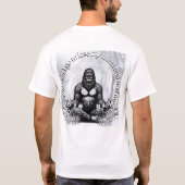 In den Wald gehe ich T - Shirt "Sasquatch" (Rückseite)