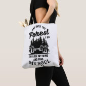 In den Wald gehe ich Tasche (Von Nahem)