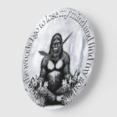 In den Wald gehe ich zur Uhr "Sasquatch" (Winkel)