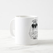 in den Wald gehen Kaffeetasse (Vorderseite Links)