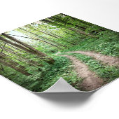 In den Wald gehen Poster (Ecke)