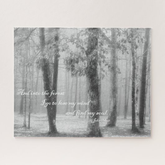 In den Wald I Go - 16x20 - 520 Stk. Puzzle (Horizontal)