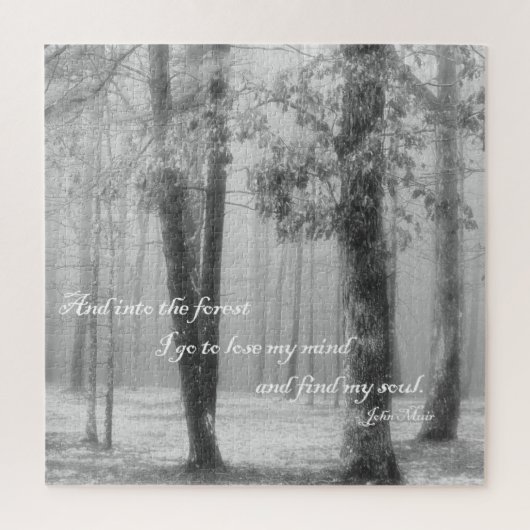 In den Wald I Go - 20x20 - 676 Stk. Puzzle (Vertikal)