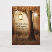 In den Wald Karte (Vorderseite)