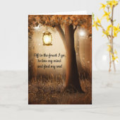 In den Wald Karte (Gelbe Blume)