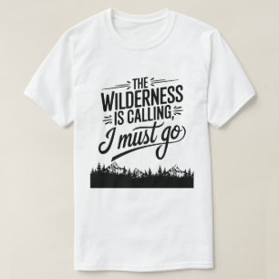 In den Wald Natur Wanderangebot T-Shirt